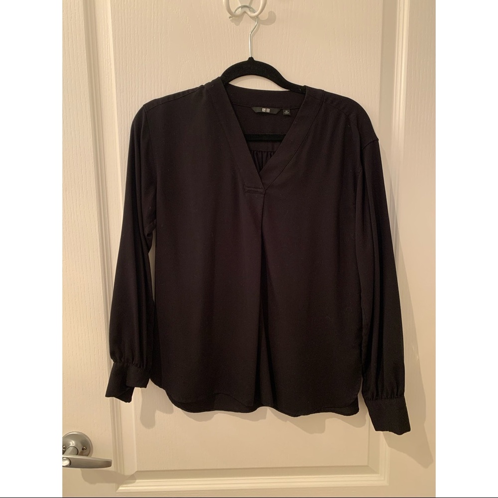 UNIQLO Black Long Sleeve tunic